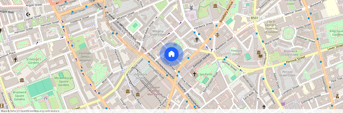 Wilmington Square, London, WC1X 0ET