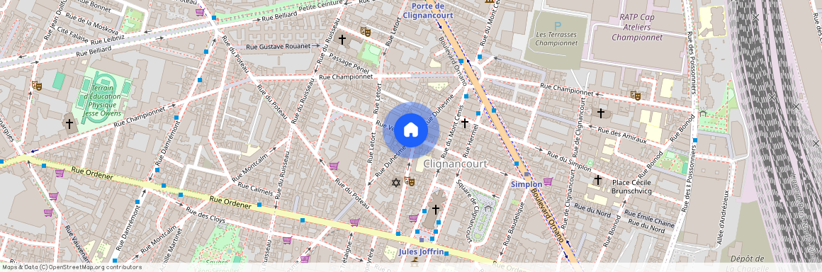 Rue Versigny, Francja, Paris