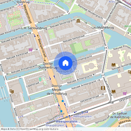 Nieuwe Prinsengracht 54-3, Weesperbuurt, 1018VS, Amsterdam