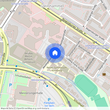 90478 Nürnberg (Mittelfr) - Südstadt