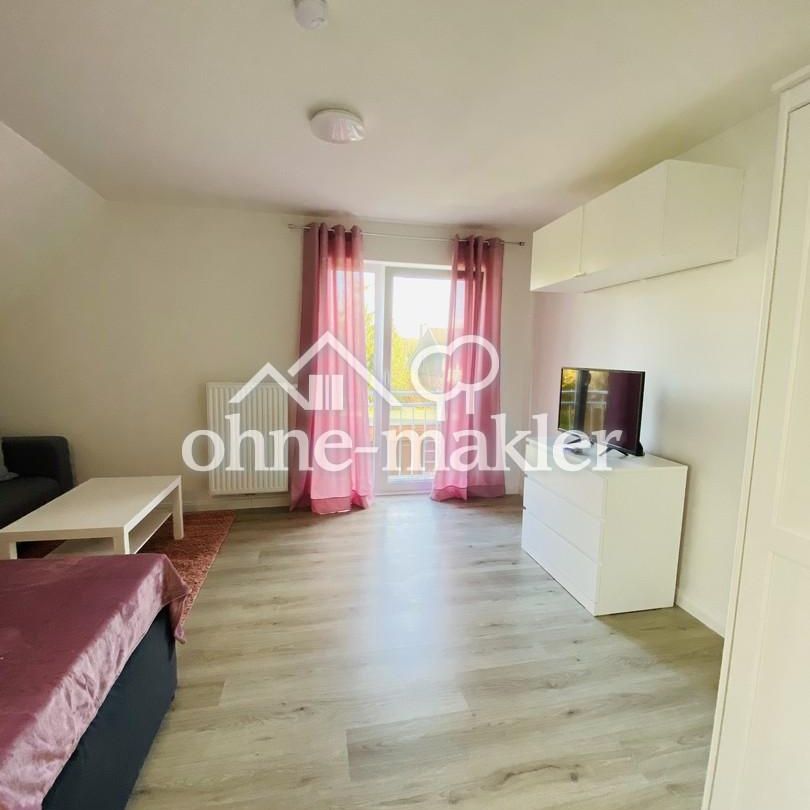 Neuwertiges 1-Zimmmer Apartment nahe Flughafen möbliert - Photo 1