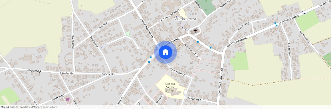 Wiekevorst-Dorp 44 bus 2, 2222 WIEKEVORST