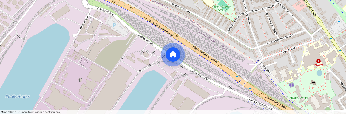 Ritterhuder Str., 28237 Häfen - Industriehäfen