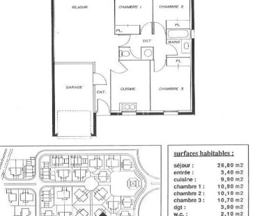 Maison à louer 4 pièces 81.2m² - Photo 1