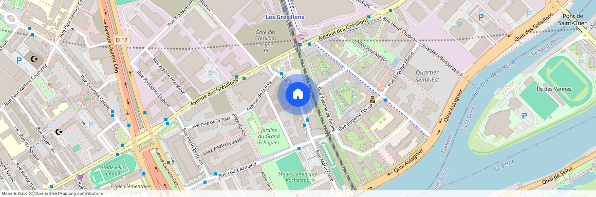 Rue Pierre Curie, Francja, Asnières-Sur-Seine