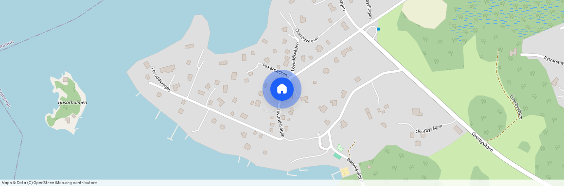 Lövuddsvägen, Vaxholm