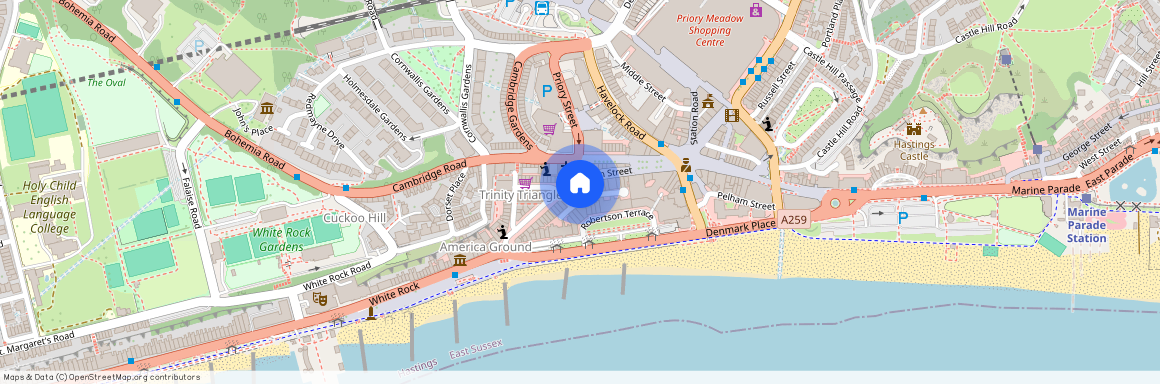 Robertson Street, Hastings, East Sussex, TN34