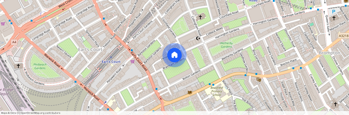 Bramham Gardens, Earls Court, SW5