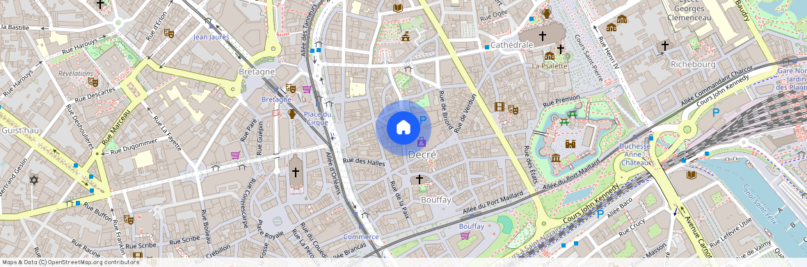 14 Rue du Moulin, Nantes, Pays-de-la-Loire, France