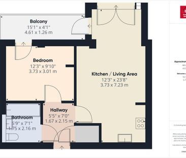 1 bedroom flat to rent - Photo 4
