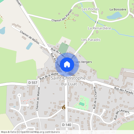 53150, Saint-Christophe-Du-Luat