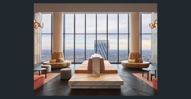 Premier Tower 74 floor high level excellent view, 1 bedroom 1 bathroom 1 study with fridge and washing machine - Photo 1