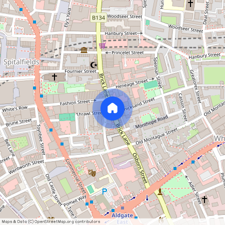 Chicksand Street, Brick Lane, London E1