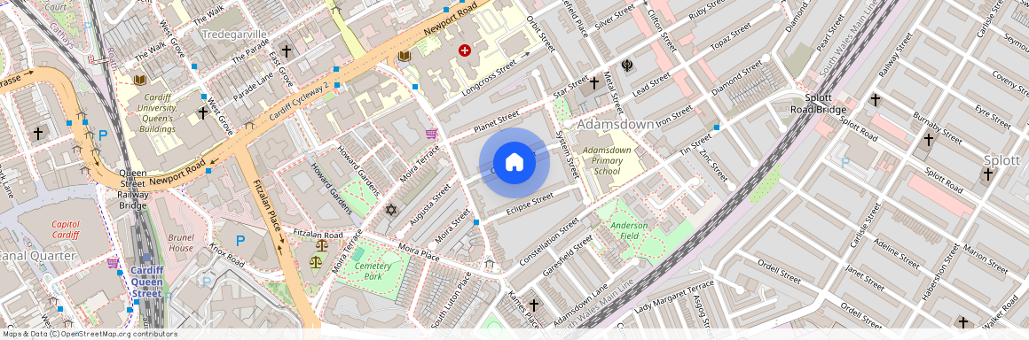 Comet Street, Adamsdown, CF24