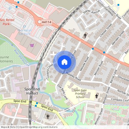 Northumberland road, Coventry, CV1