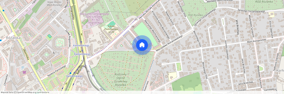 ul. Mieczysława Romanowskiego, Karłowice, Psie Pole, Wrocław, dolnośląskie