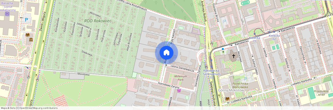 Warszawa, Mokotów, Biały, Kamień