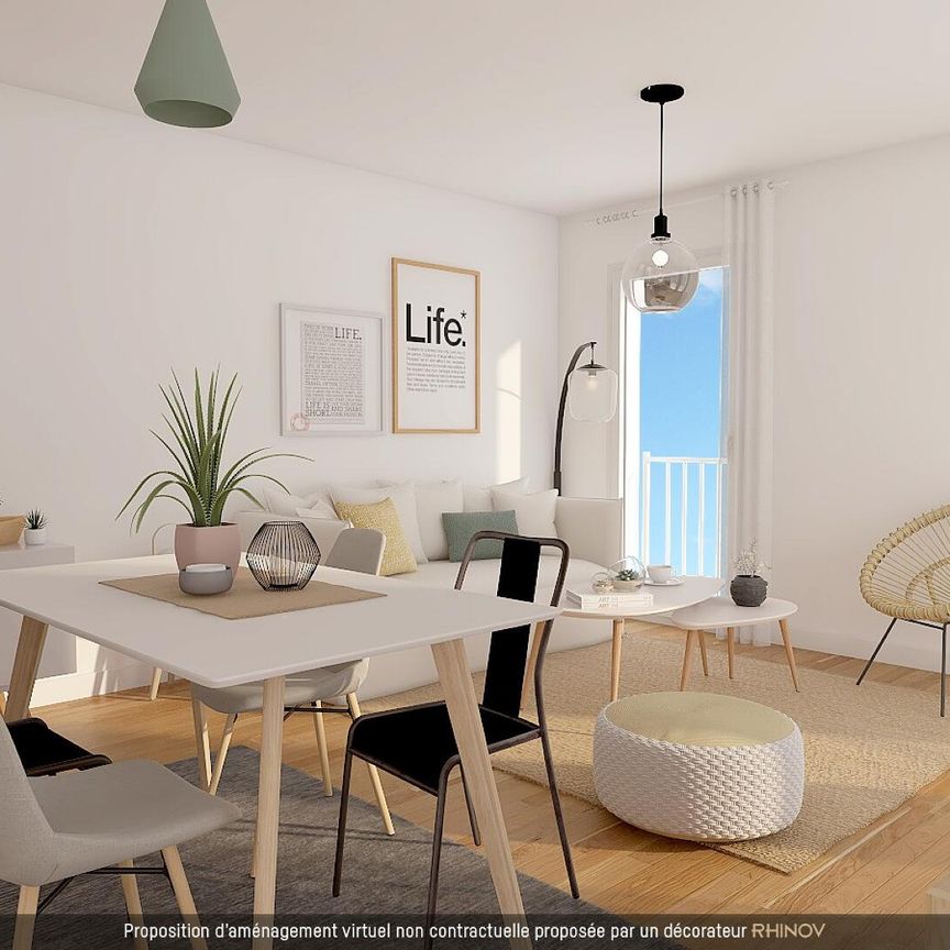 location Appartement T3 DE 67.91m² À CHESSY - Photo 1