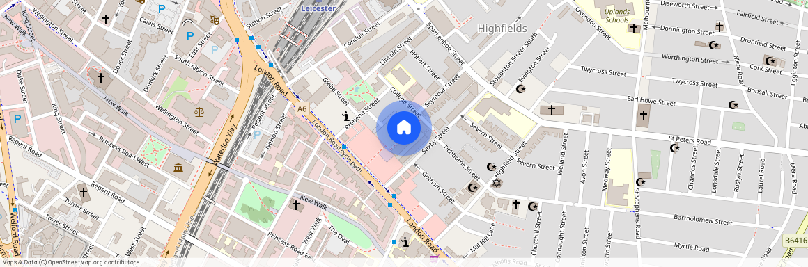 College Avenue, Highfields, Leicester, LE2