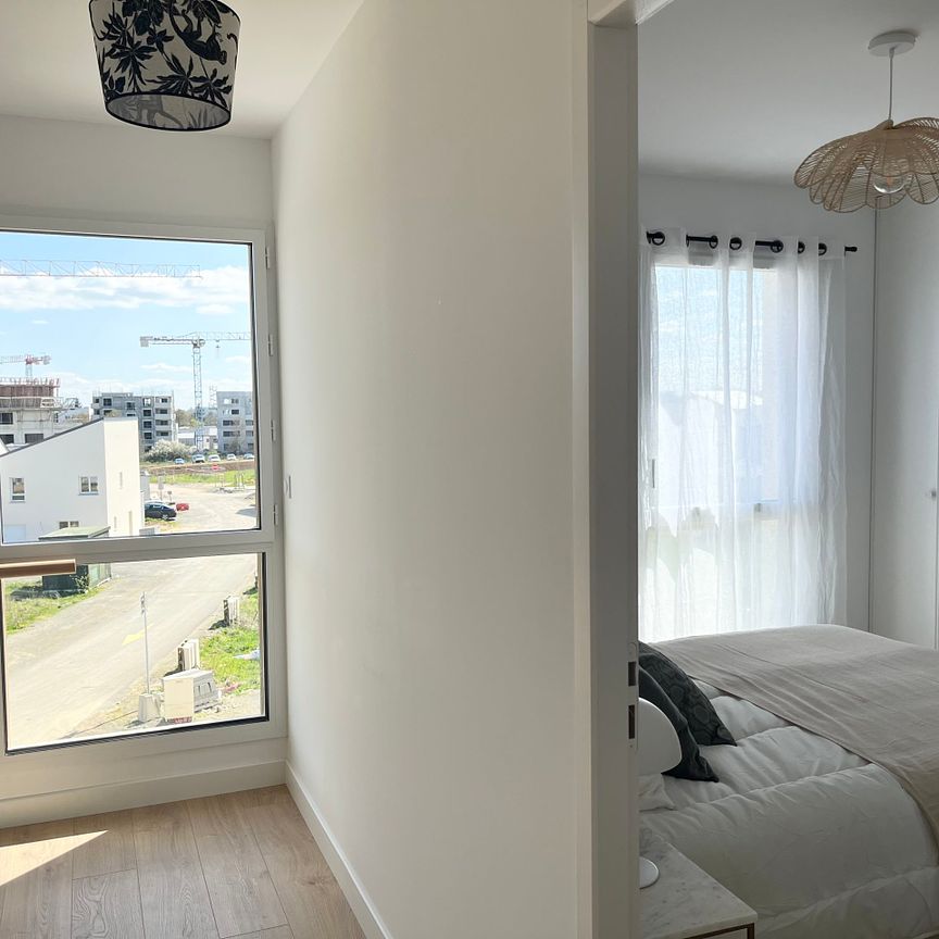 1 chambre à louer dans maison en coliving neuve – Cesson-Sevigne métro ViaSilva, 525€cc - Photo 1