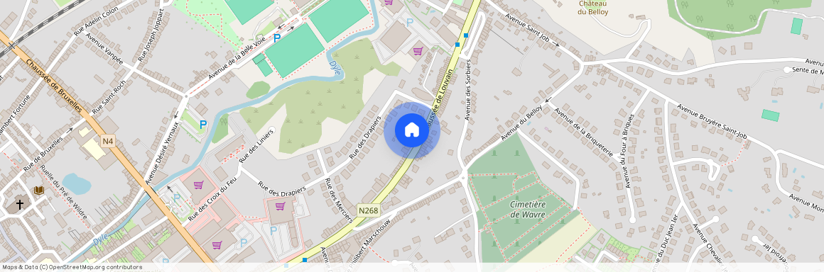 Chaussee de Louvain, 238, 1300, Wavre