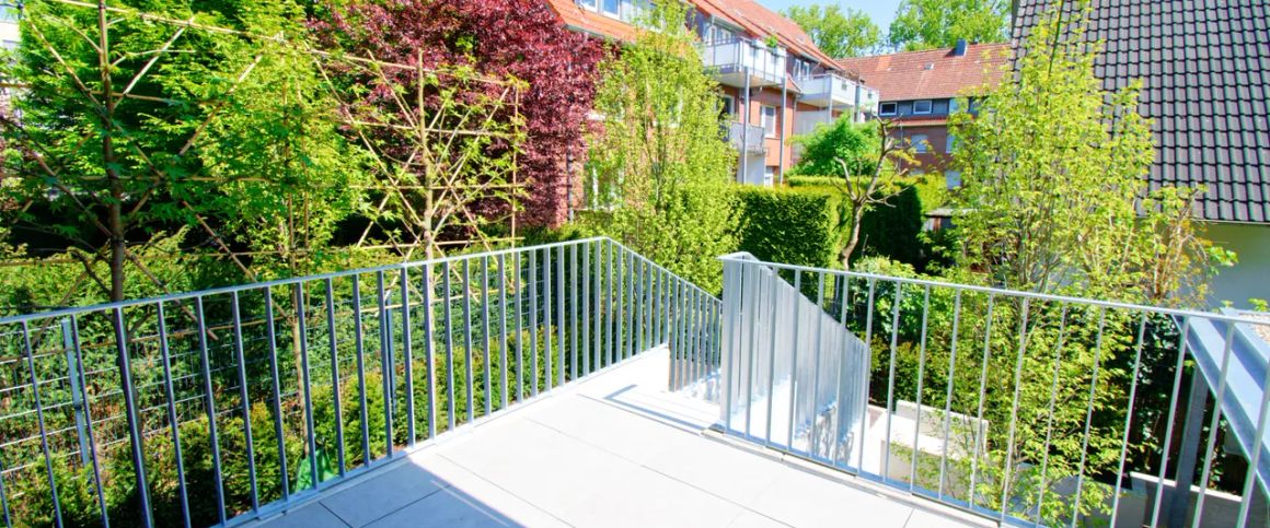 Wohnung zur Miete in Münster Balkon, Terrasse und Stadtgarten in begehrter Lage - Foto 1