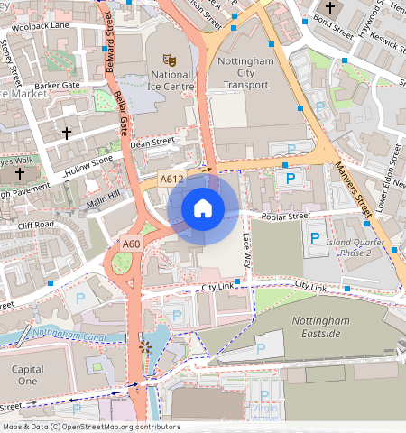 Flat 8 Plumptre Court, Poplar Street, Nottingham, Nottinghamshire, NG1