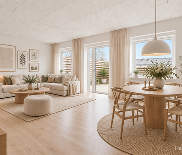 Velindrettede rækkehuse med stor terrasse og egen have - Photo 1