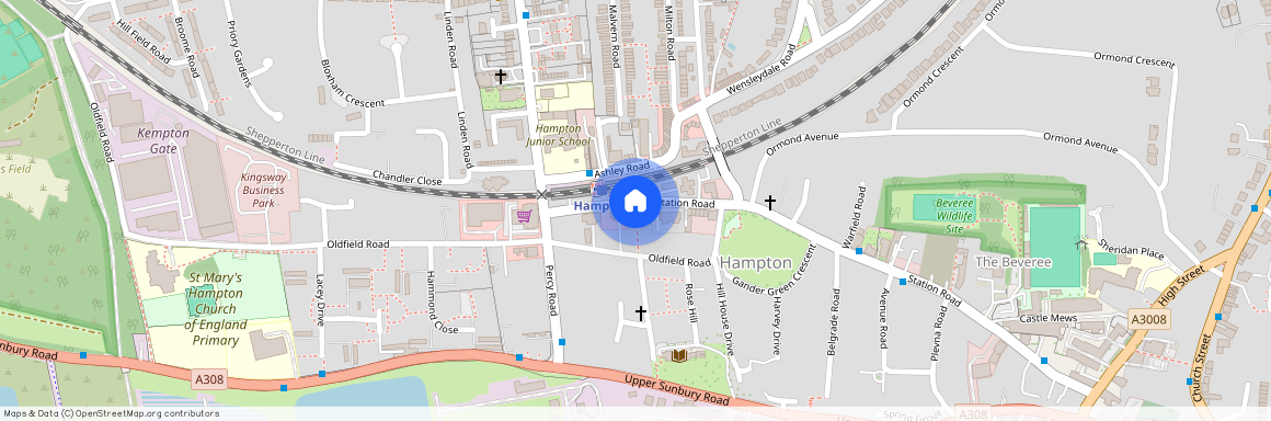Station Road Hampton TW12, Hampton, TW12