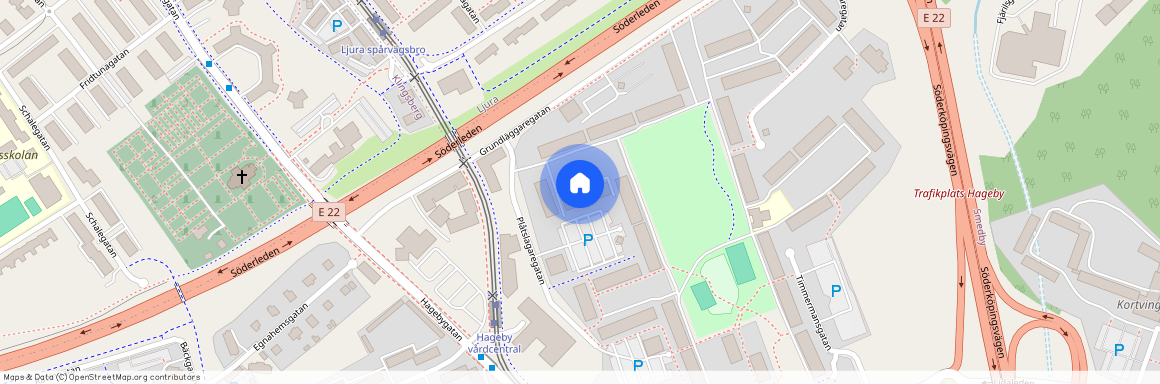 Grundläggaregatan 22, Hageby