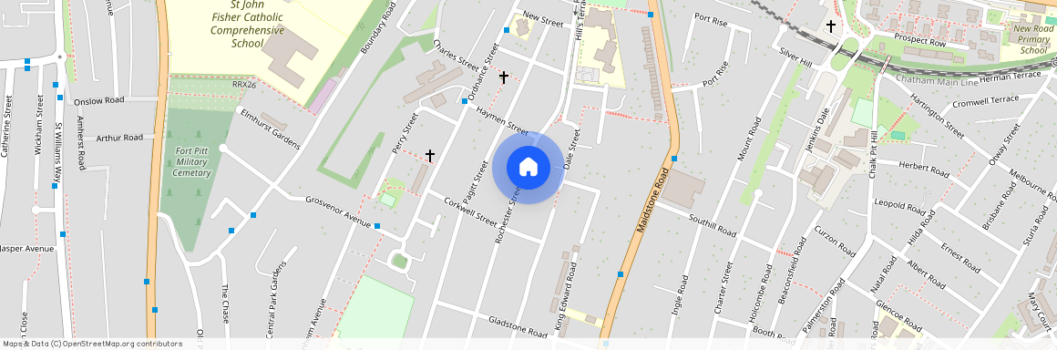 Flat B, 29 Marina Heights, ME4 6RU, Rochester Street