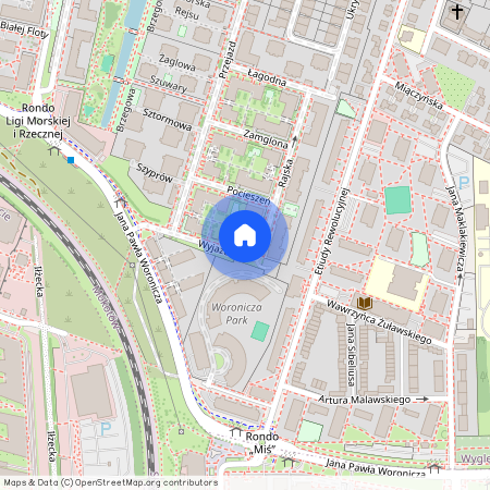 Rajska, Wyględów, Mokotów, Warszawa, mazowieckie