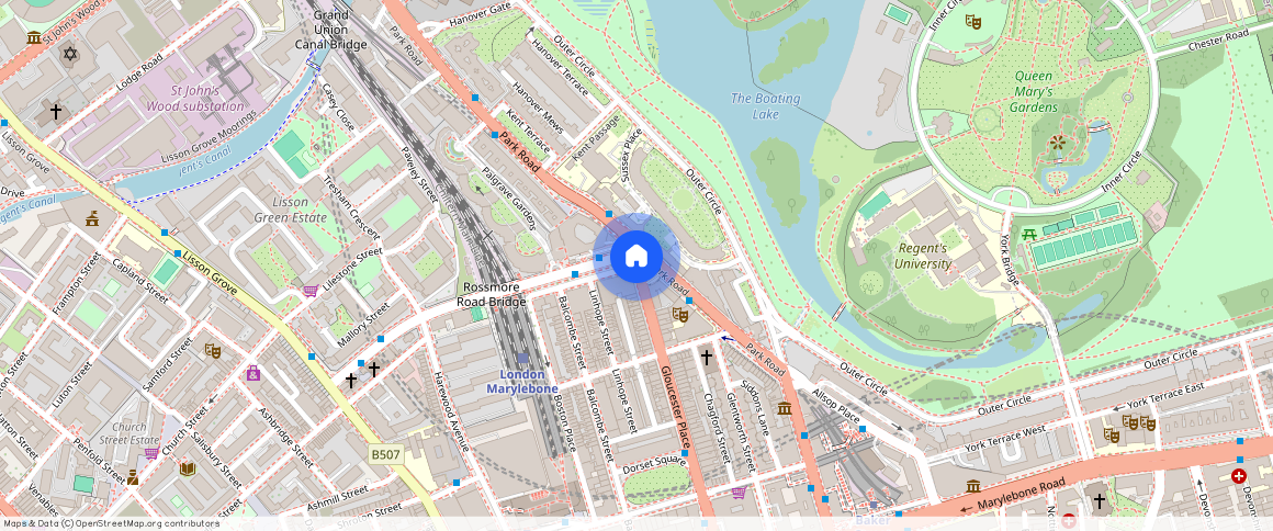 Ivor Court, Gloucester Place, London, NW1