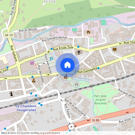 42500, Le Chambon-Feugerolles