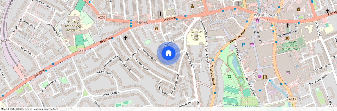 Lebanon Gardens, SW18 1RH, London