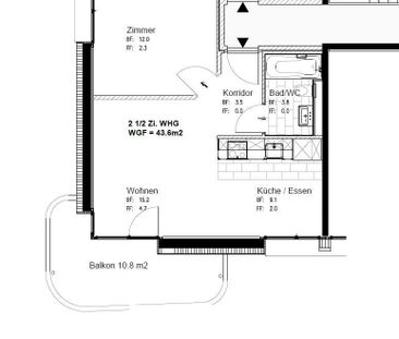 HELLE 2.5 - ZIMMERWOHNUNG - Foto 4