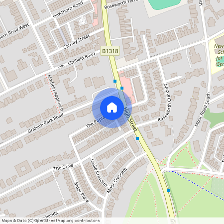 The Poplars, Gosforth