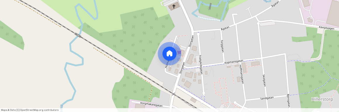 Holmavägen, Hillerstorp