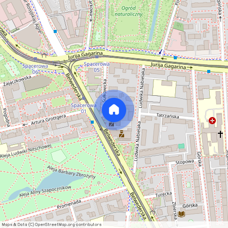 ul. Sułkowicka, Sielce, Mokotów, Warszawa, mazowieckie