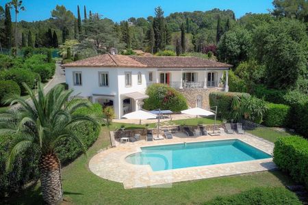 Location annuelle - Villa de luxe avec piscine et tennis proche Cannes - Photo 3