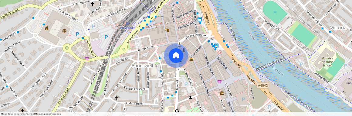 Modern furnished 1 Bedroom flat in the heart of the city centre.