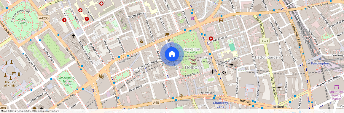 Jockey's Fields, WC1R
