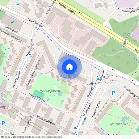 Kotkagatan, Kista