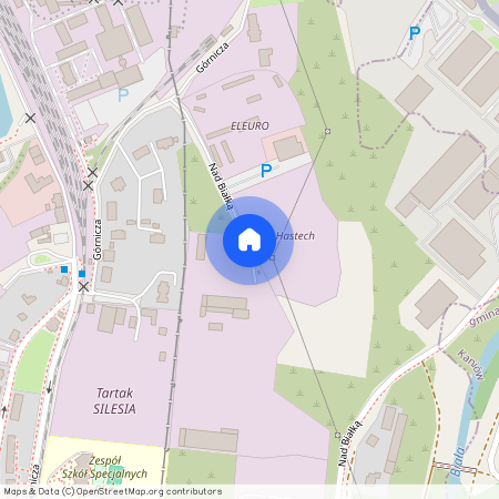 ul. Nad Białką, Czechowice-Dziedzice, Czechowice-Dziedzice, bielski, śląskie