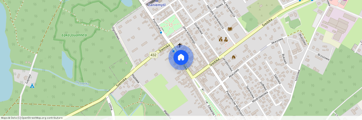 ul. Poznańska, Zaniemyśl, Zaniemyśl, średzki, wielkopolskie