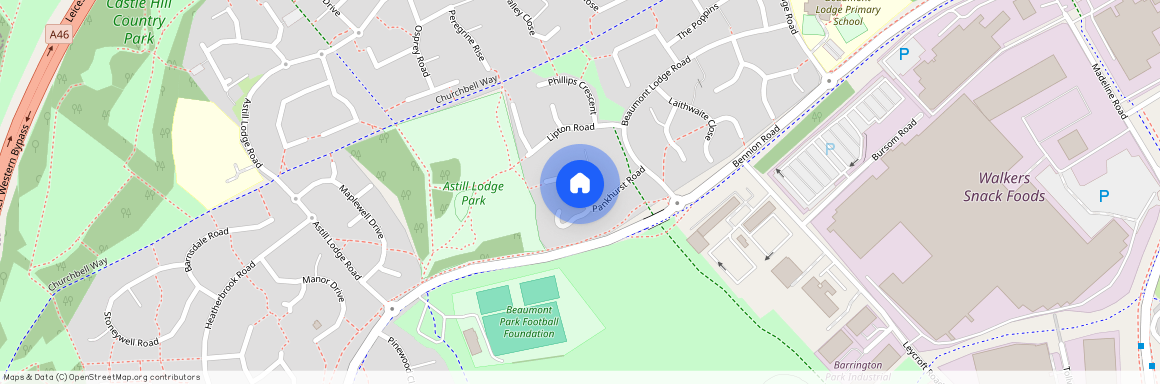 Pankhurst Road, Leicester, LE4