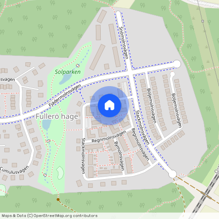 Stackmolnsvägen, Storvreta