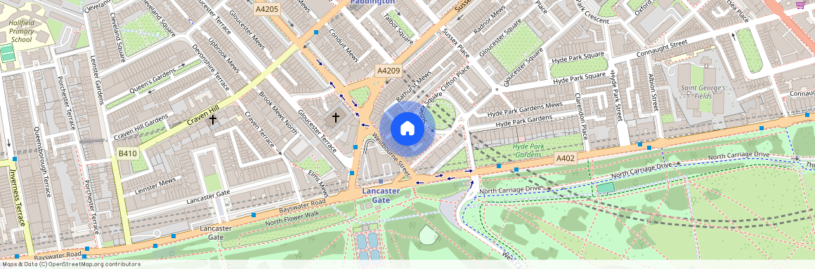 Sussex Mews West, W2, London