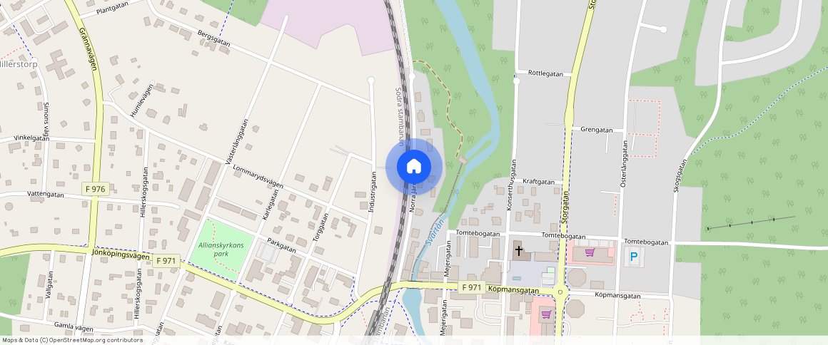 Norra Järnvägsgatan, Aneby