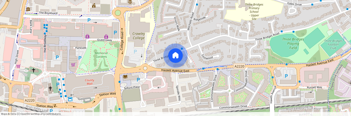 Three Bridges, Crawley